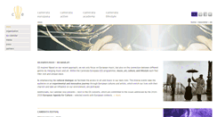 Desktop Screenshot of camerata.eu